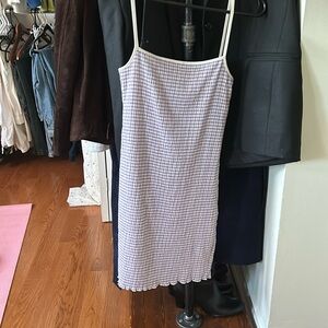 Aritzia gingham dress